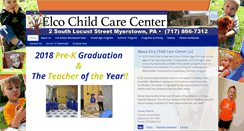 Desktop Screenshot of elcochildcare.com